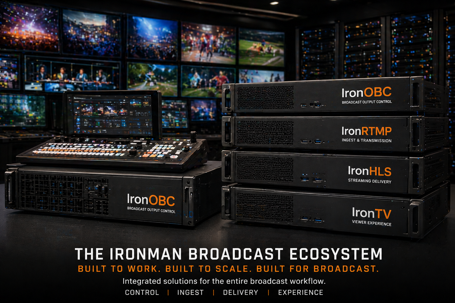 About IronOBC broadcast output control platforms